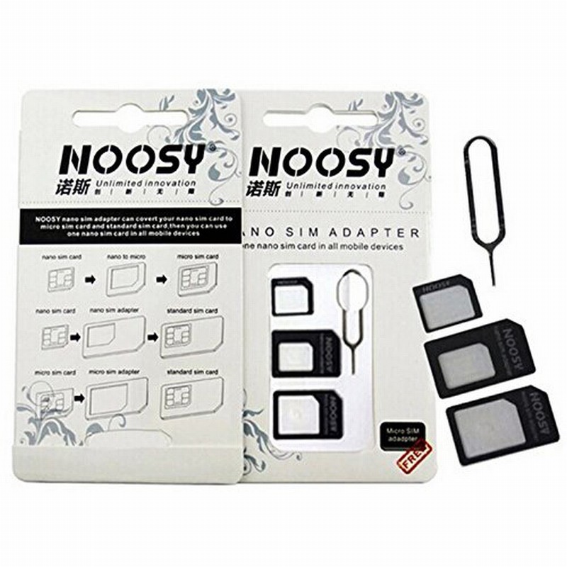 SIM Card Adapter Converter Kit to Micro Atandard For Apple iPhones Android sony xperia Z1 zte nubia