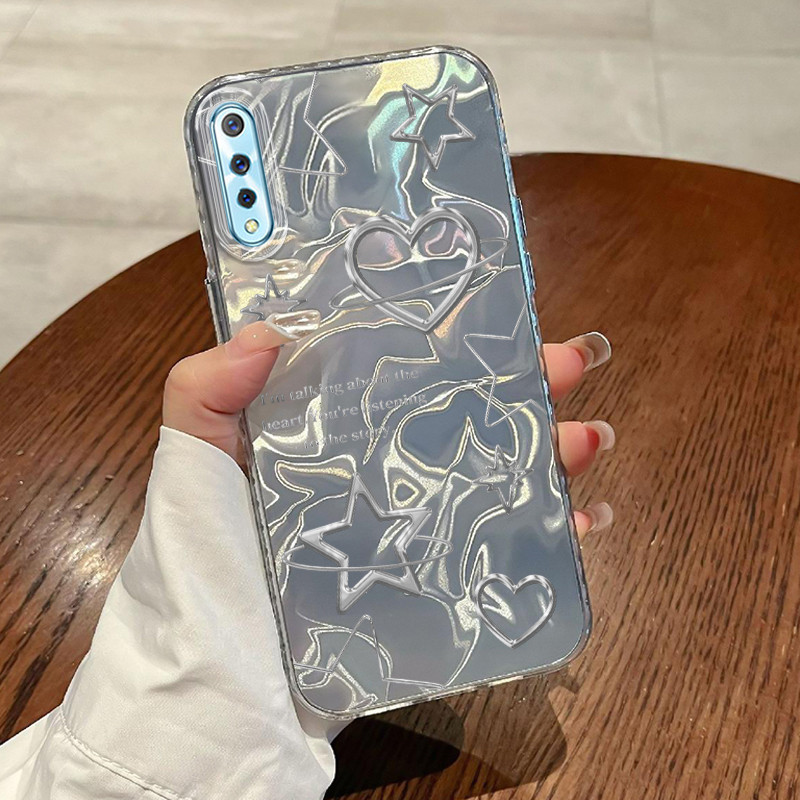 Casing Hp VIVO S1 VIVO S1 Pro Case Casing Pola Gambar bintang HP Kasing Kasus ponsel transparan mewa