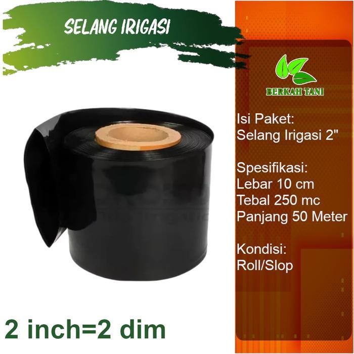 SELANG PLASTIK 2 DIM 50 METER HITAM