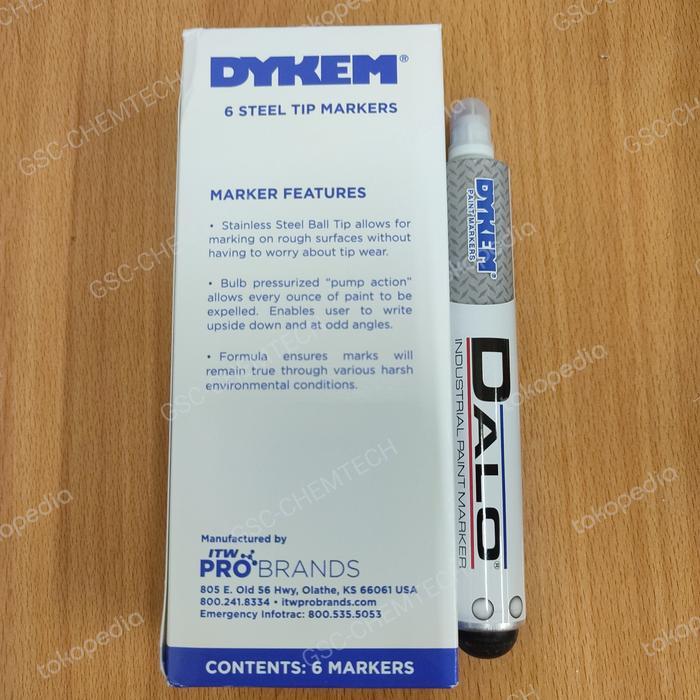 Dykem Dalo Steel Marker Dykem Dalo Spidol Besi (Putih)