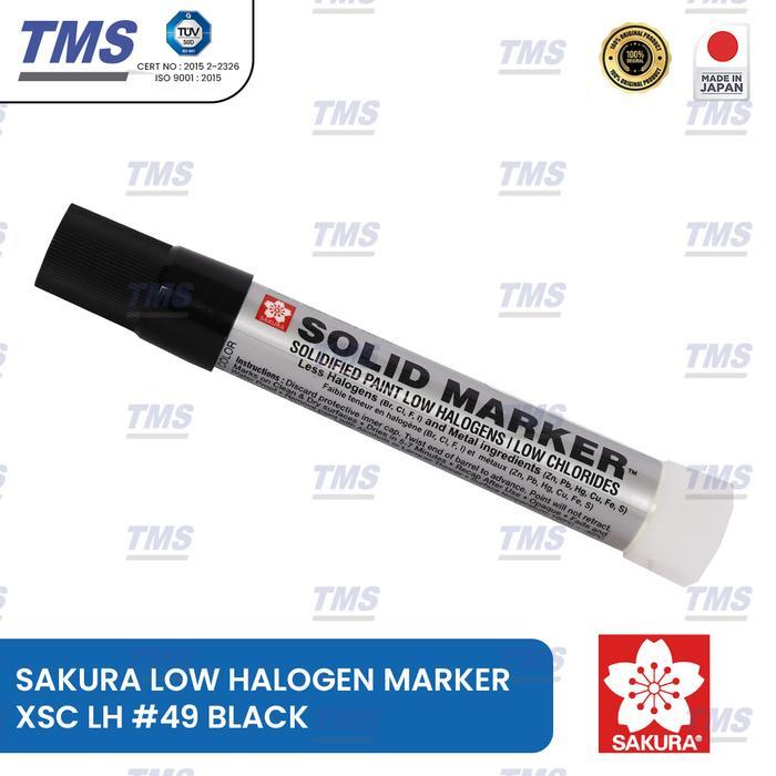 Spidol Solid Marker - Low Halogens & Low Chlorides Sakura Xsc Lh Original
