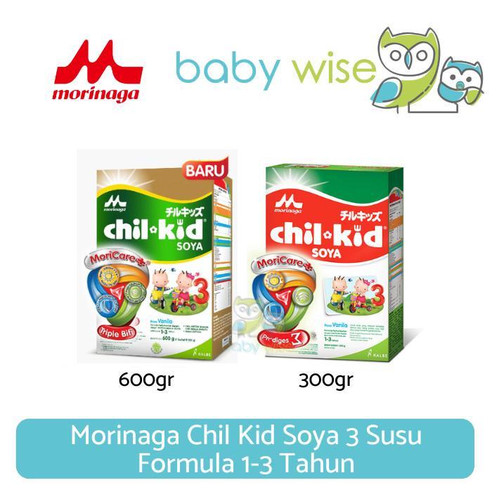 [Voucher] Morinaga Chil Kid Soya 3 Susu Formula 1-3 Tahun - Susu anak