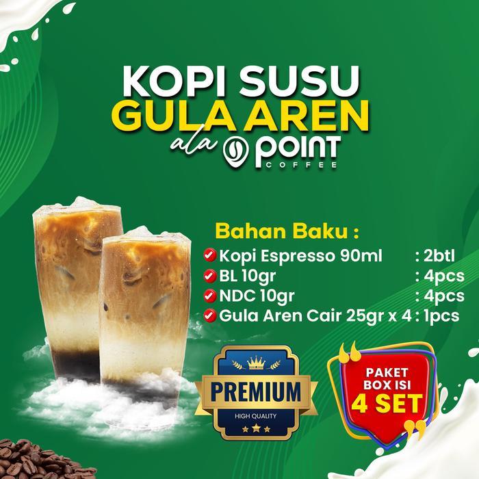 PROMO Kopi Susu Gula Aren Creamy Ala Point Coffee - Minuman Kopi Susu Berkualitas Espresso Botol