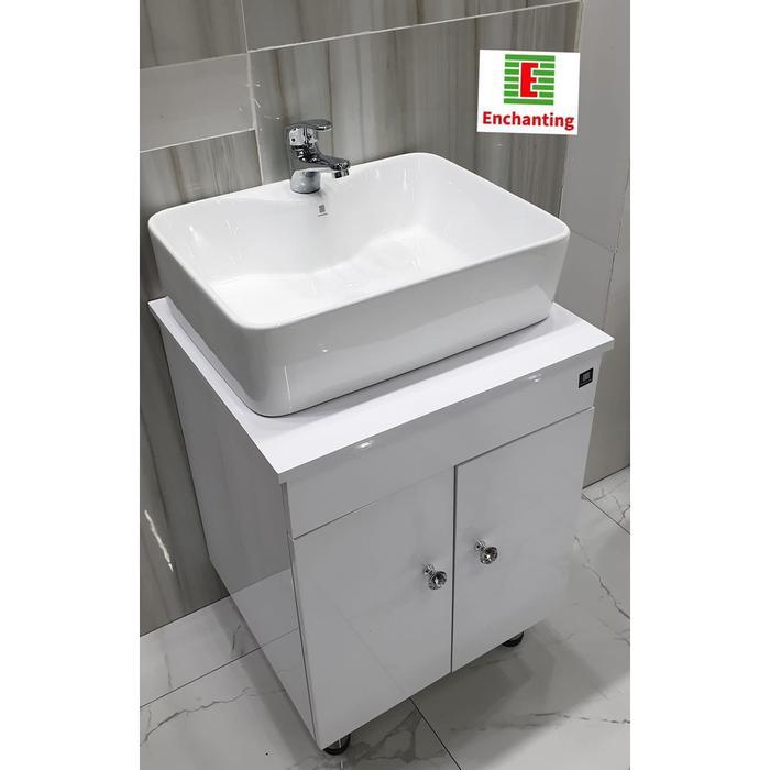 whss- Set Wastafel Kabinet Europe Enchanting N802Set Modern Minimalist Design