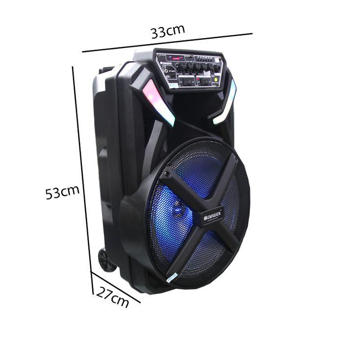 Portable Sound System Bluetooth 12 Inch - Naiwa Was-112Lvc Ready