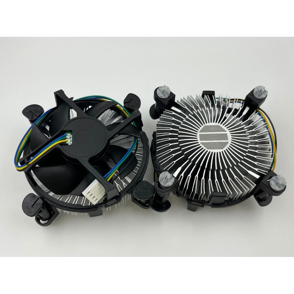 3.5" All Aluminum/Copper Core Cooling Fan Heatsink 104 teeth 4Pin Cooler for CPU Intel Core I3/i5/i7
