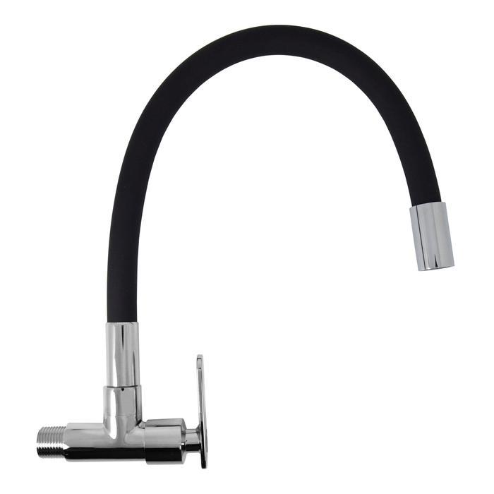 Vnt Kran Cuci Piring Flexible Kuningan Leher Angsa Keran Tembok Dapur