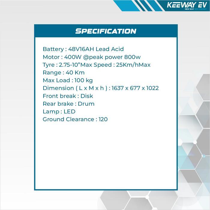 Sepeda Listrik E-Bike Keeway EV TYPE 2 CITY Cocok untuk Aktivitas Outdoor