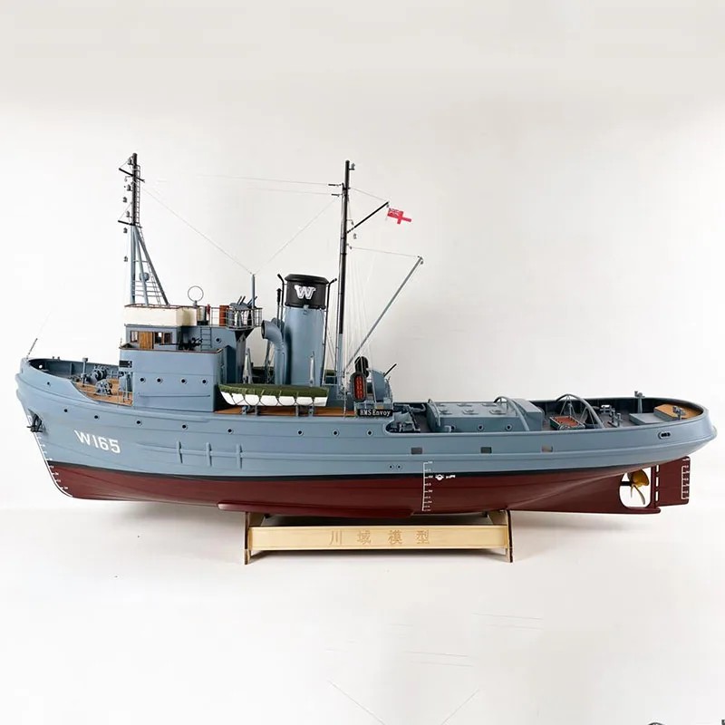 1/48 Rc Tug Model Diy Assembly Kit Large Boat 110Cm Boat Model