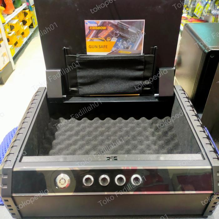 KRISBOW brankas hand gun box case gun safe / brankas gun safe krisbow / brankas / brankas gub