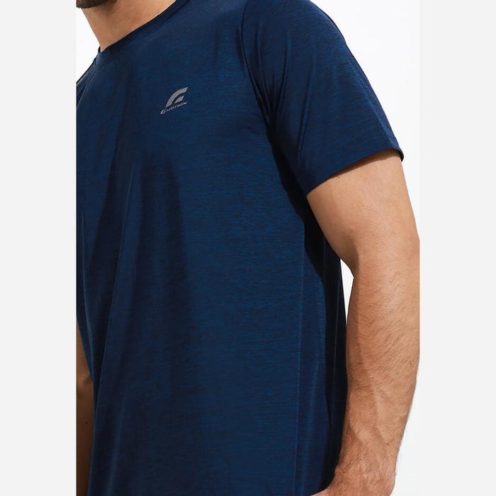 swte- Giordano G-Motion Basic Tee Pria Melange Navy