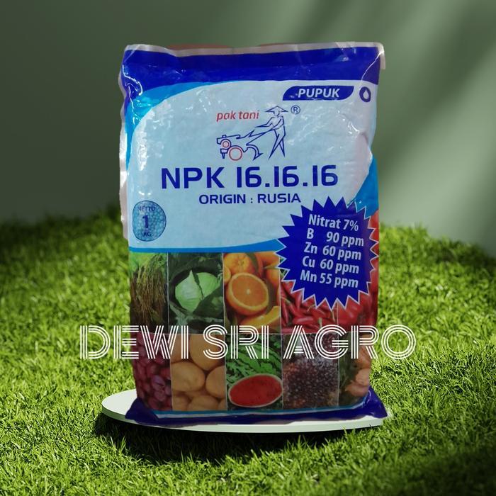 Pupuk Npk Pak Tani Origin Rusia Kemasan 1 Kg