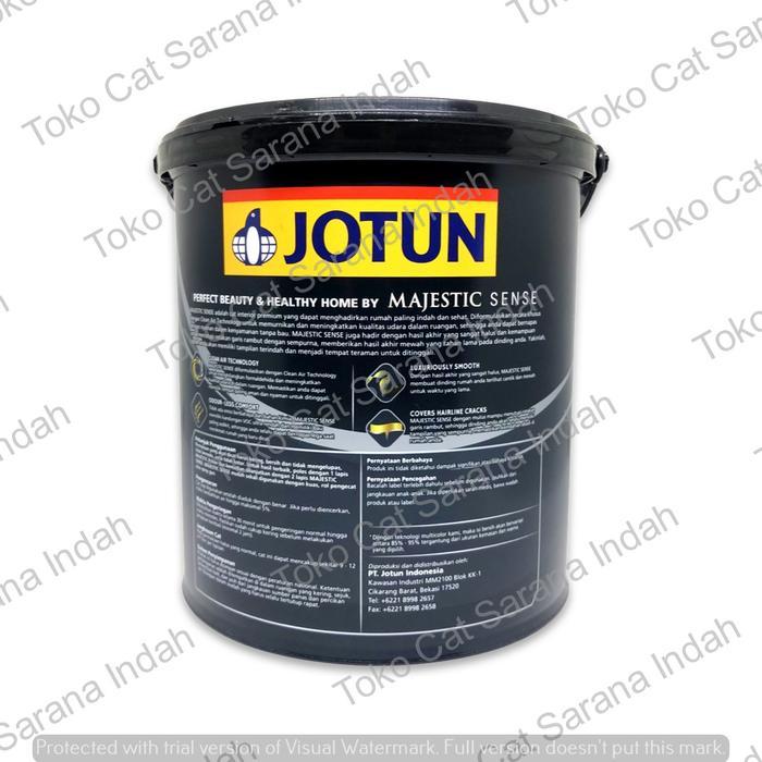 PROMO JOTUN MAJESTIC SENSE 1453 - VANILLA 2.5 L / 4 KG CAT TEMBOK DALAM INTERIOR CAT JOTUN 4KG NEW