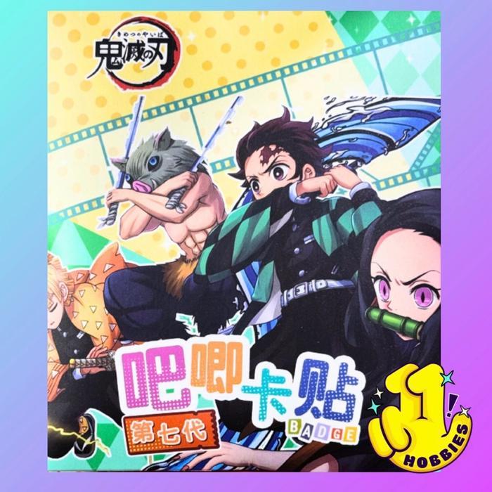 Eleven Hobbies - Demon Slayer Pin Card Kartu Koleksi Anime Hobby Merchandise
