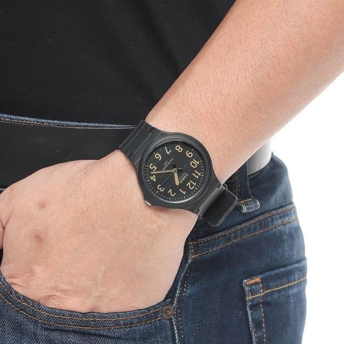 Casio MW-240 Jam Tangan Pria Resin Water Resist 50m Quartz Analog Garansi Resmi