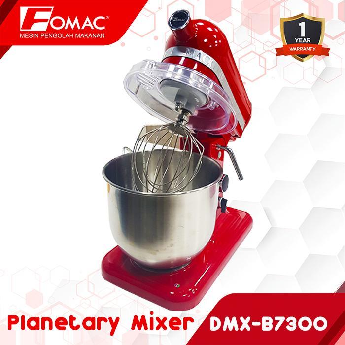 FOMAC Doughmaker Machine Planetary Mixer DMX-B7300 Mesin Pengaduk Pencampur Adonan Roti Kue Kering