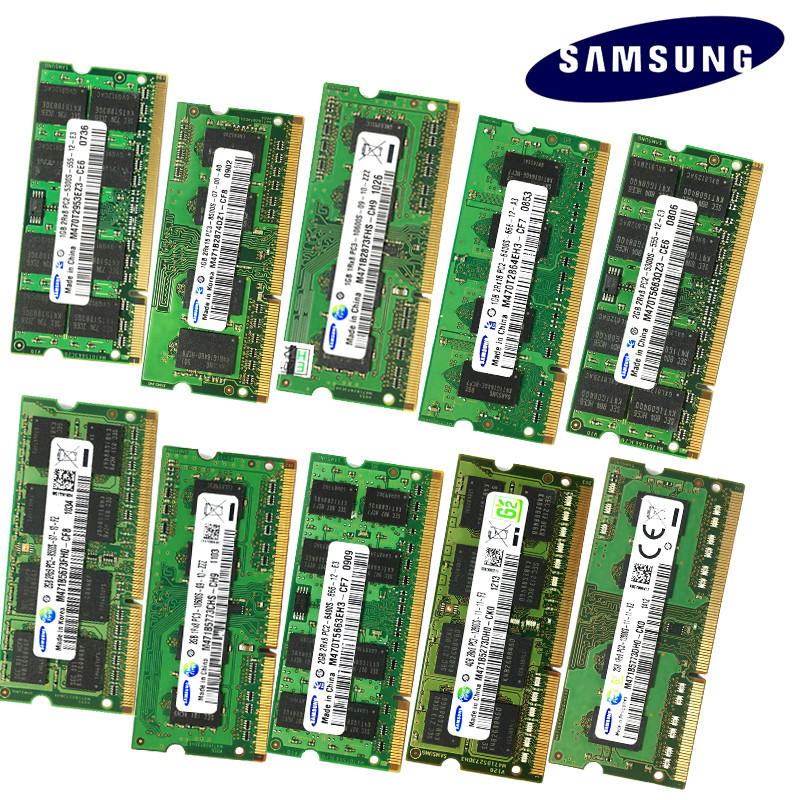 8GB 4GB 2GB 2G 4G PC2 PC3 PC3L  DDR2 DDR3 667Mhz 800Mhz 1333hz 1600Mhz 5300S 6400 8500 10600  Laptop
