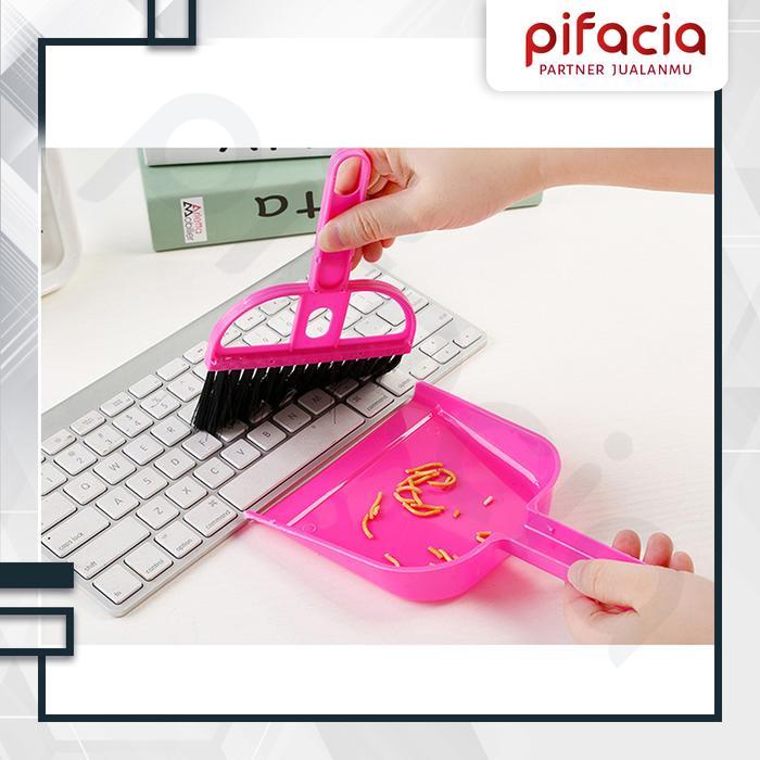 PIFACIA Sapu Mini Set Serok Cikrak Kecil