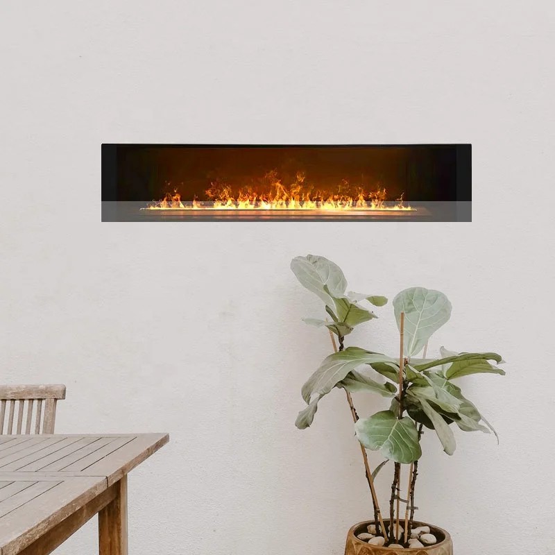 Electric FireplaceWater Electric Fireplace Insert 7 LED Flame Colors Fireplace Water 1000mm 1500mm