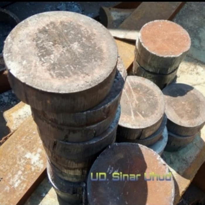 Plat Bulat Besi Plat Bundar Besi Tebal 10mm Diameter 13cm
