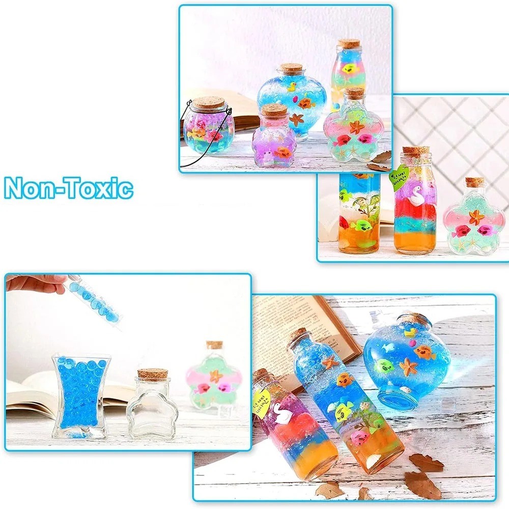 100000 7-8Mm Blaster Gel Gun Ammo For Glock Pistol Toy Guns Water Ball Beads Ak47 Gelblast M416