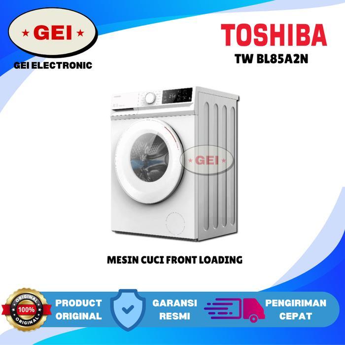 Toshiba TW-BL85A2N Mesin Cuci Front Load 7.5 Kg Inverter Ultra Fine Bubble TWBL 85A2N