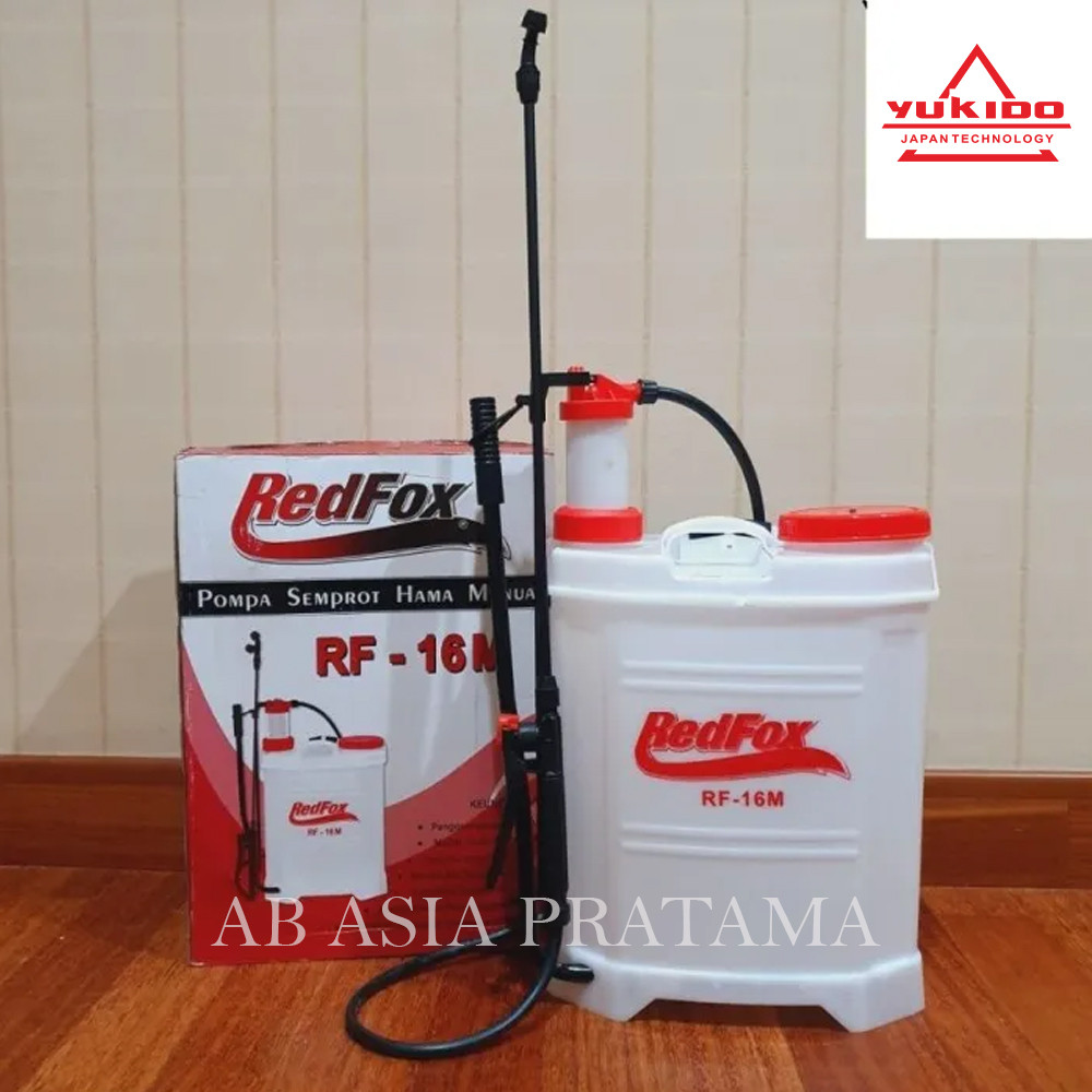 REDFOX Semprotan Hama 16 L Sprayer Plastik PVC Disinfektan Manual swa
