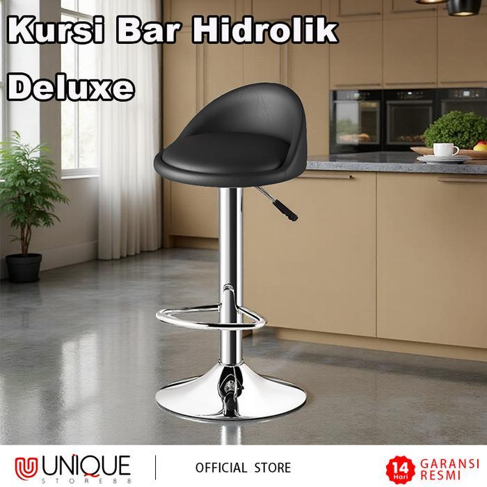 Kursi Bar Hidrolik Bangku Cafe Minimalis Estetik Kursi Minibar Bangku Dapur Furniture Deluxe Modern