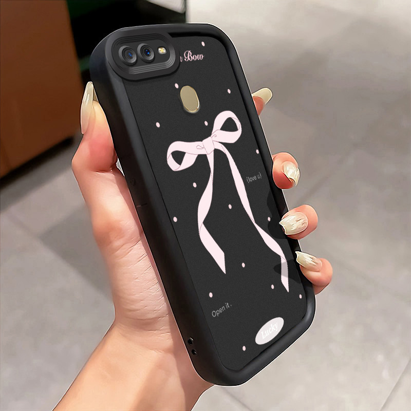 Casing Hp OPPO A7 OPPO A5s OPPO A12 OPPO A12S A11k Case Casing Gelombang titik kupu-kupu simpul pola