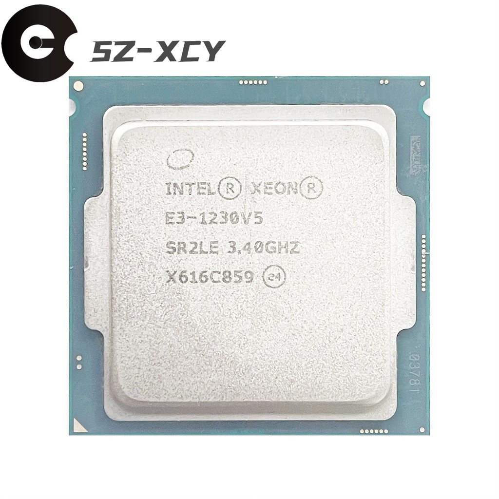Intel Xeon E3-1230 v5 E3 1230v5 E3 1230 v5 3.4GHz Quad-Core Eight-Thread CPU Processor 8M 80W LGA 11