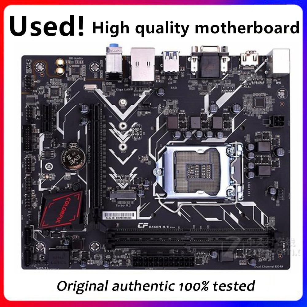 For Colorful C.B360M-D V20 B360M-D Desktop Motherboard For Intel B360 B360M DDR4 LGA 1151 Original D