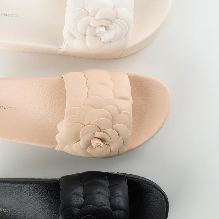 BESTPROMO URBAN & CO Essentials Flat Shoes Jelly Wanita Slip On Sepatu Flatshoes - Orabel