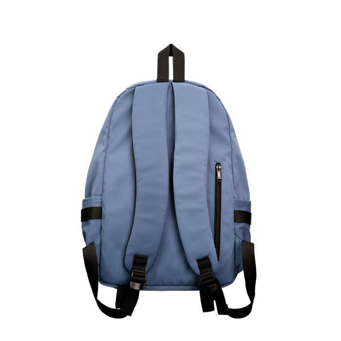 iobm- Ohsome Backpack Ransel Canvas Tas Punggung Basic Polos Warna Solid