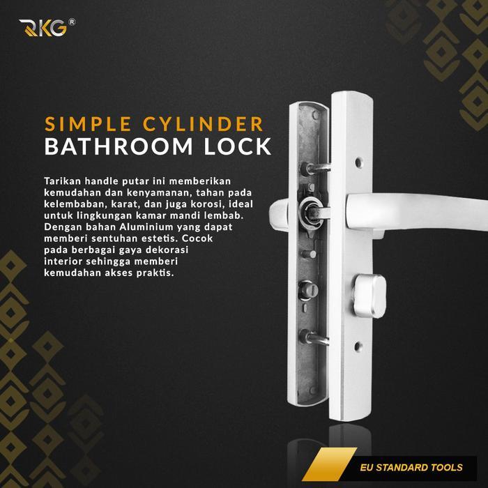 KUNCI PINTU TOILET KAMAR MANDI BATHROOM DOOR LOCK