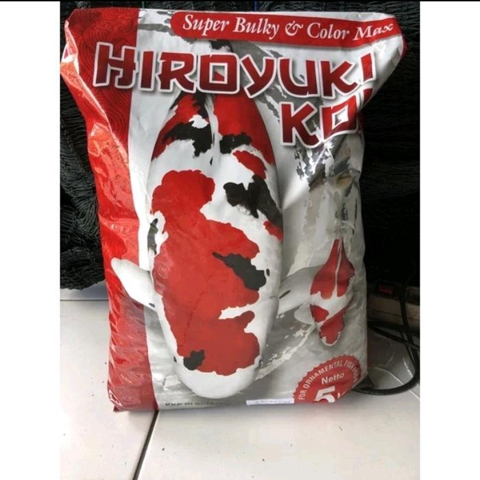 SALE Hiroyuki Koi Super bulky & colour pakan ikan koi hiroyuki 5kg Termurah