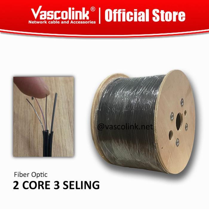 fq6n- Vascolink Kabel Fo 2 Core 3 Seling 1000Meter