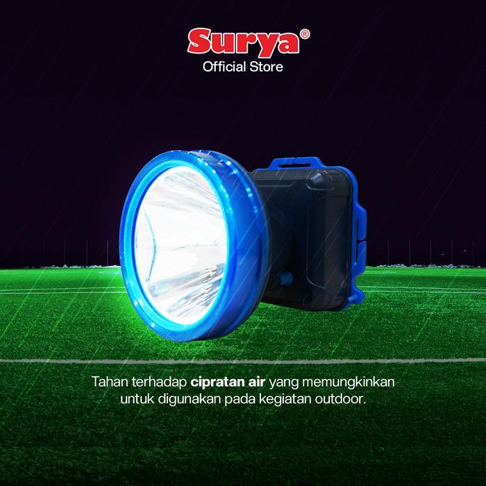 iamq- Surya Lampu Senter Kepala Led Syh L655A Rechargeable