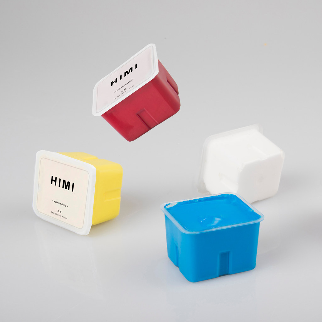 Miya Himi Gouache Watercolor Refill Paint (30Ml/Pc) Unique Jelly Cup Design Non Toxic,Portable Kit