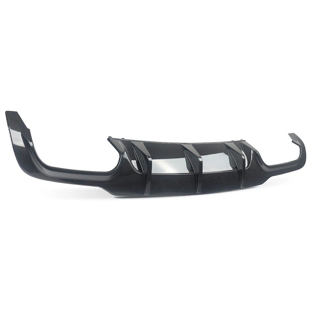 W204 AMG Rear Bumper Diffuser Lip for Mercedes Benz C Class W204 C204 Carbon Look C63 Coupe Rear Spl