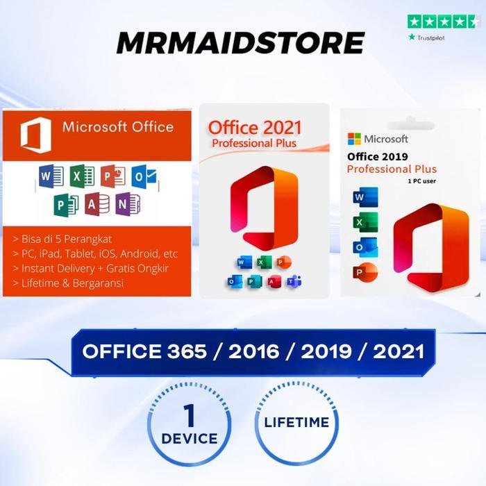 Microsoft Office 365 Office 2016 Office 2019 Office 2021 Original