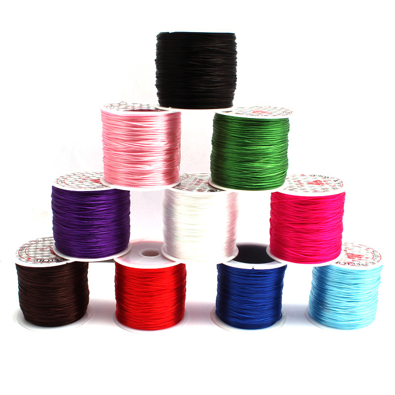 Transparent Elastic Crystal Line Beading Cord String Wire Thread for DIY Necklace Bracelet Jewelry M