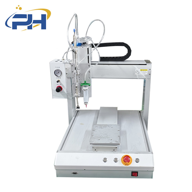 Automatic glass pick and place glue dispensing machine robot glue dispenser