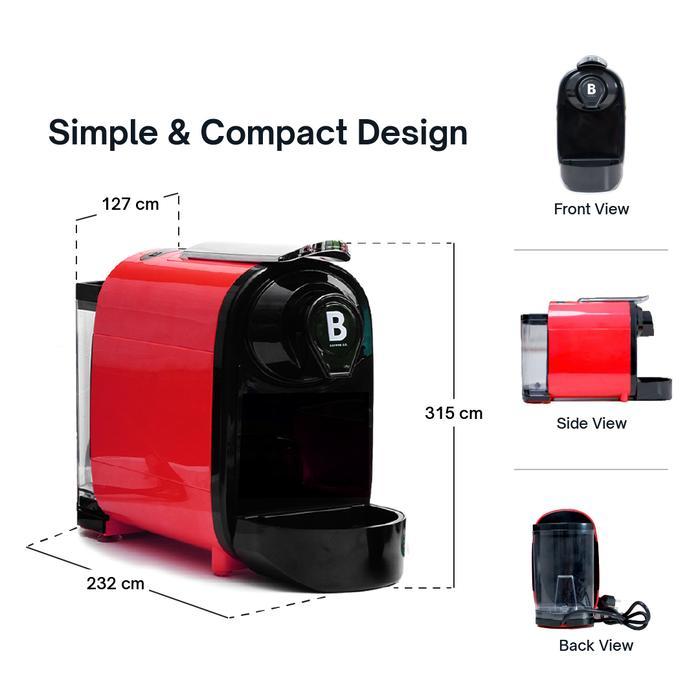 fiek- Mesin Kopi Kapsul Freshman Mesin Kopi Kapsul - Nespresso Compatible Capsule Collection