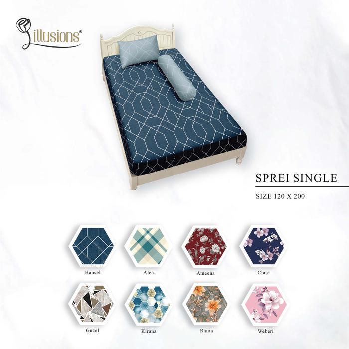 Illusions - Sprei Single 120x200x20 - New Motif