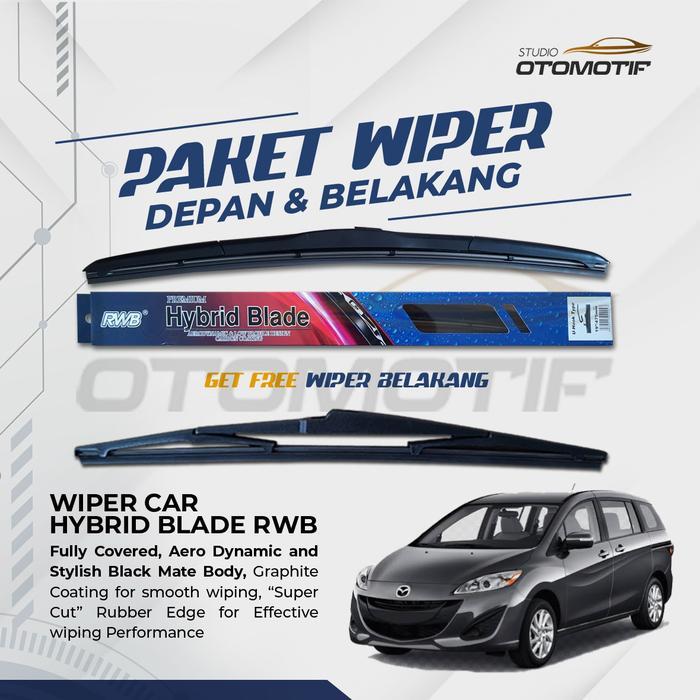 Paket Rwb Hybrid Wiper Mazda5 Mazda 5 2010-2017 3 Pcs
