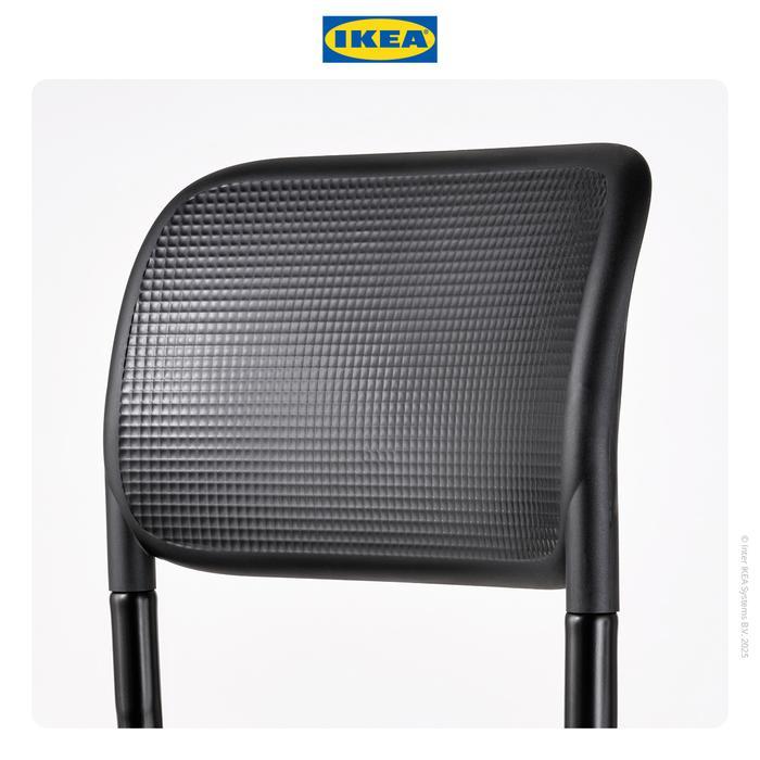 0nym- Ikea Smallen Kursi Kerja Putar Minimalis Hitam