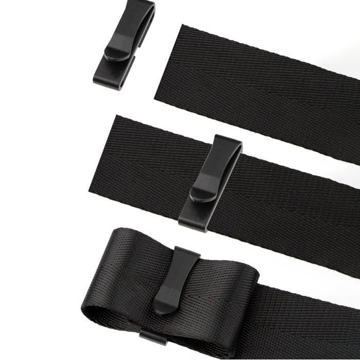 Klip Tali Tas 100Pcs Webbing Strap Clip Webbing Kepper Penjepit Tali Tas Buckle Strap Tas Plastik