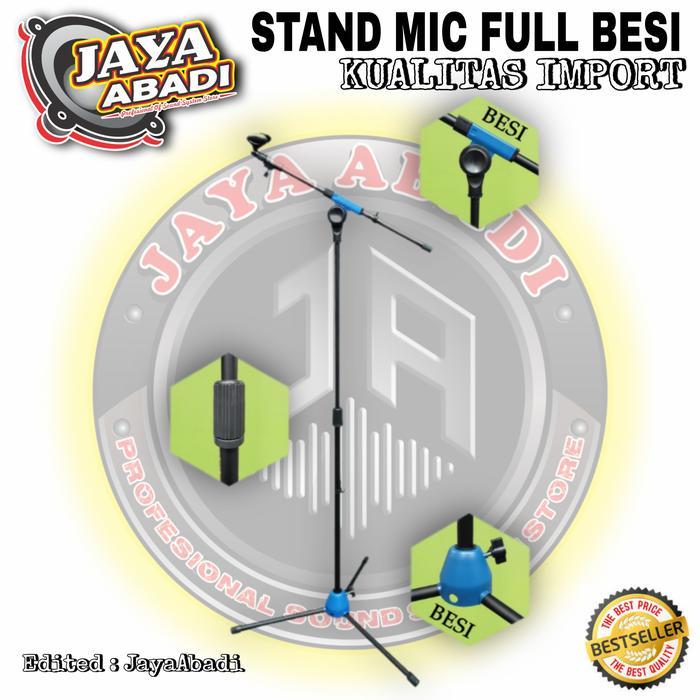 Promo Stand Mic Lantai / Stand Mic Panjang NVK TYM 54 FULL BESI