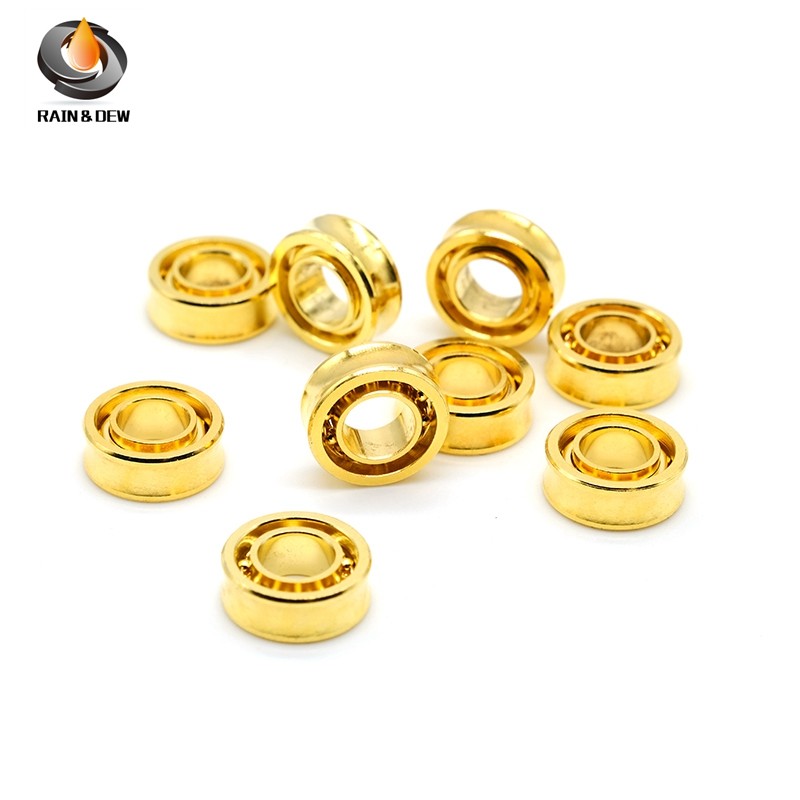 5Pcs  R188 Golden  Yoyo Bearing  UR188 Fingertip Gyro Bearing