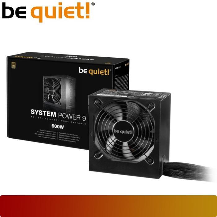 Power Supply Be Quiet Sytem 9 - 600Watt Bronze 80+ - PSU 600Watt